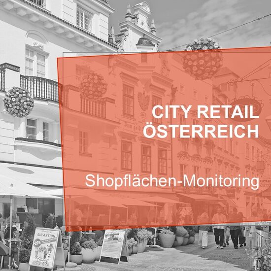 S+M Dokumentation City Retail Österreich - Shopflächen-Monitoring